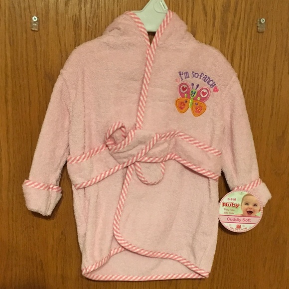 Nuby Other - Nuby baby robe NWT size 0-9 months.